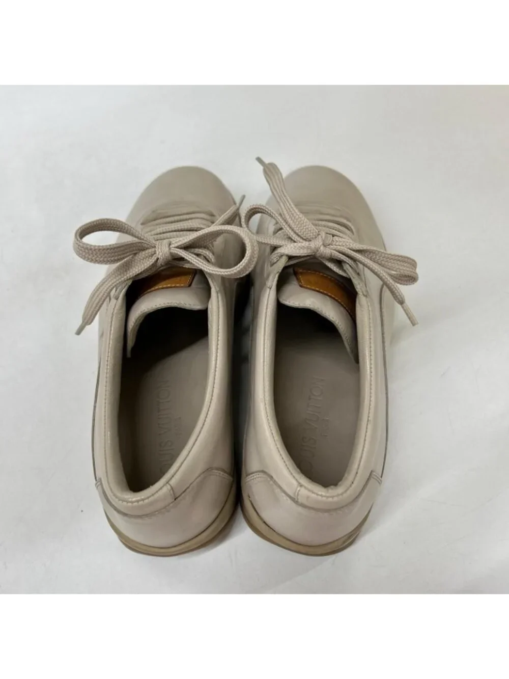 Louis Vuitton Leather Low Cut Sneakers